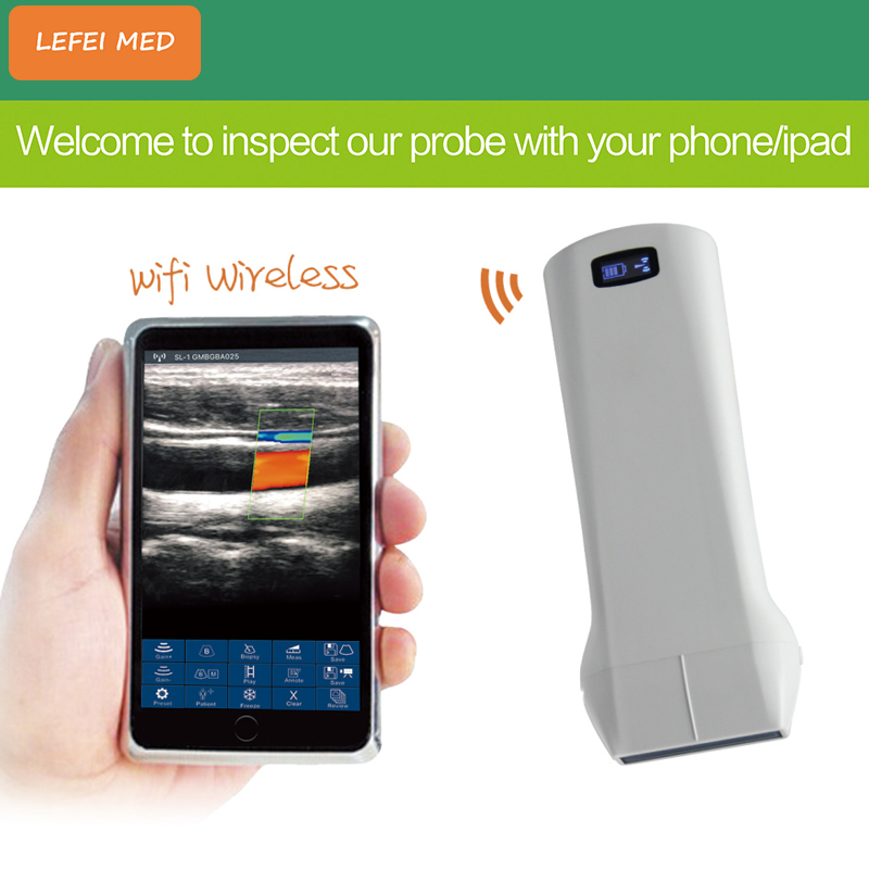 LF0360 Color Doppler Wireless Ultrasound Scanner Probe Linear Probe