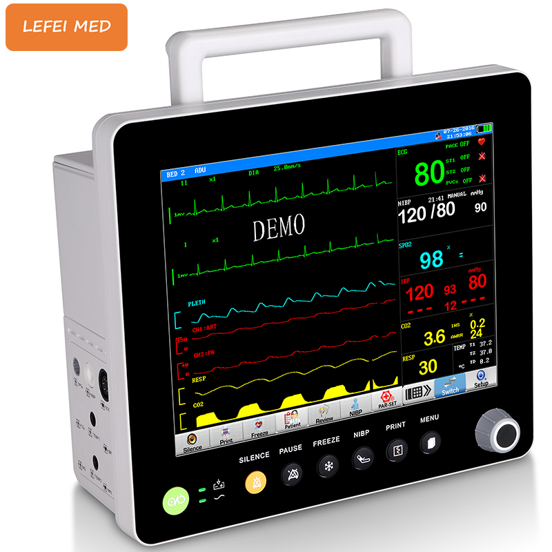 LF5020 15 inch 6 Multi Parameters PatientMonitor With Printer Function