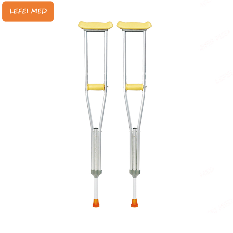 Comfortable Adjustable Elderly Lightweight Aluminum Elbow Foldable Forearm Crutches